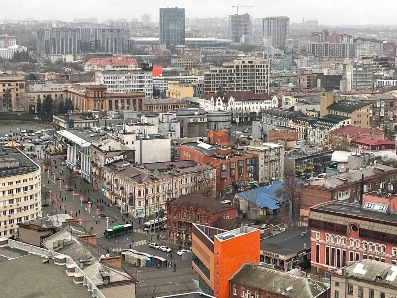 Мост Сити Видовая Dnipro Eksteriør billede